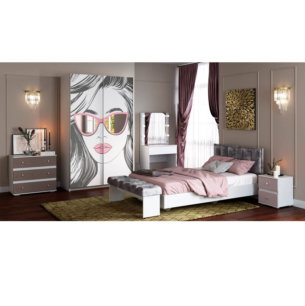 Кровать с проложками ЛДСП Мемори КР-09 120х200