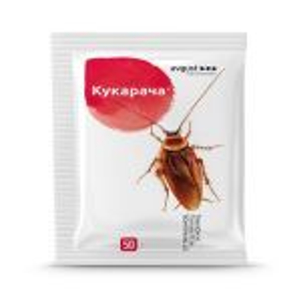 Кукарача 50г (от тараканов, мокриц, чешуйниц) Август