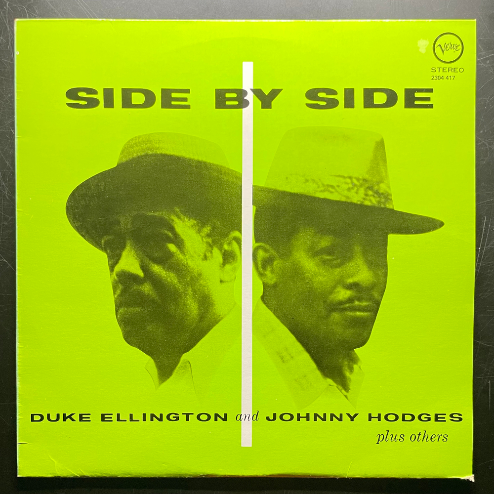 Duke Ellington And Johnny Hodges ‎– Side By Side (Франция 1980г.)