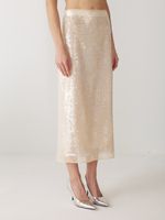 ЮБКА В ПАЙЕТКАХ PASTEL BEIGE