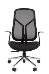 Офисное кресло Chairman CH588 черный пластик, черный СС