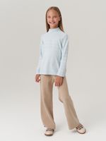 Водолазка в школу для девочки AT743  голубой