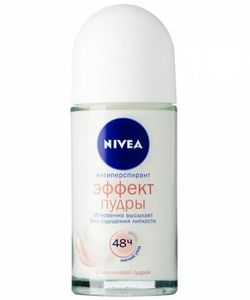 ДЕЗОДОРАНТ ЖЕНСКИЙ NIVEA ШАРИК ЭФФЕКТ ПУДРЫ 50МЛ