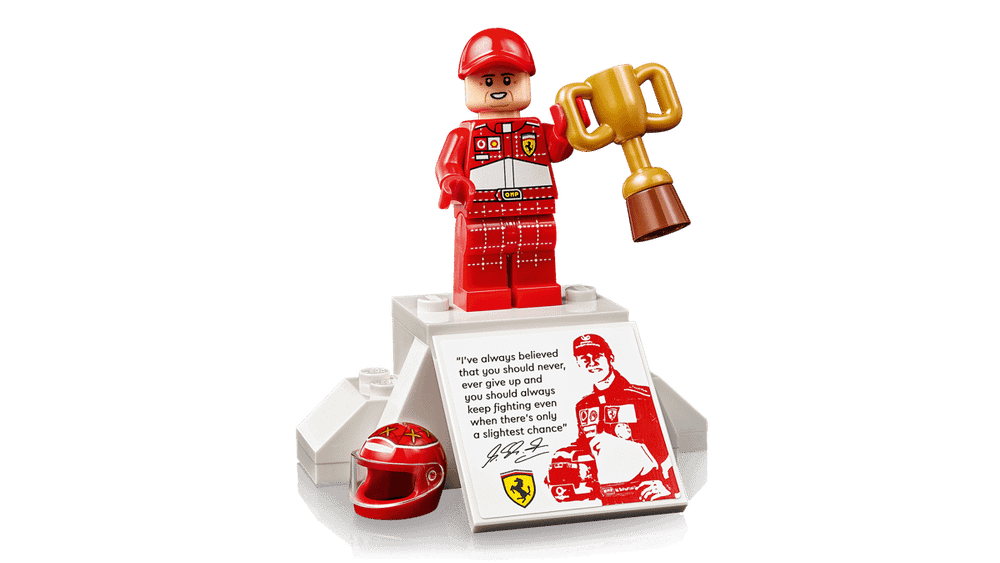 Конструктор LEGO Icons 11375 Ferrari F2004 & Michael Schumacher
