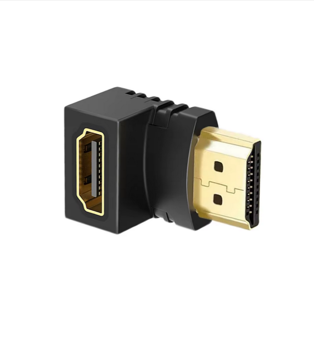 Переходник-адаптер HDMI M-F угловой разъем Smartbuy A111