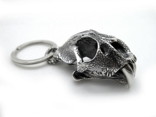 Брелок серебряный "Sable Tiger" AZBl-008