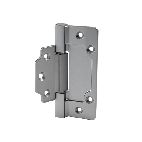 [ТОВАРА НЕТ В НАЛИЧИИ] Петля накладная Aldeghi Luigi 144Q, цвет хром матовый (гарантия - 12 месяцев)