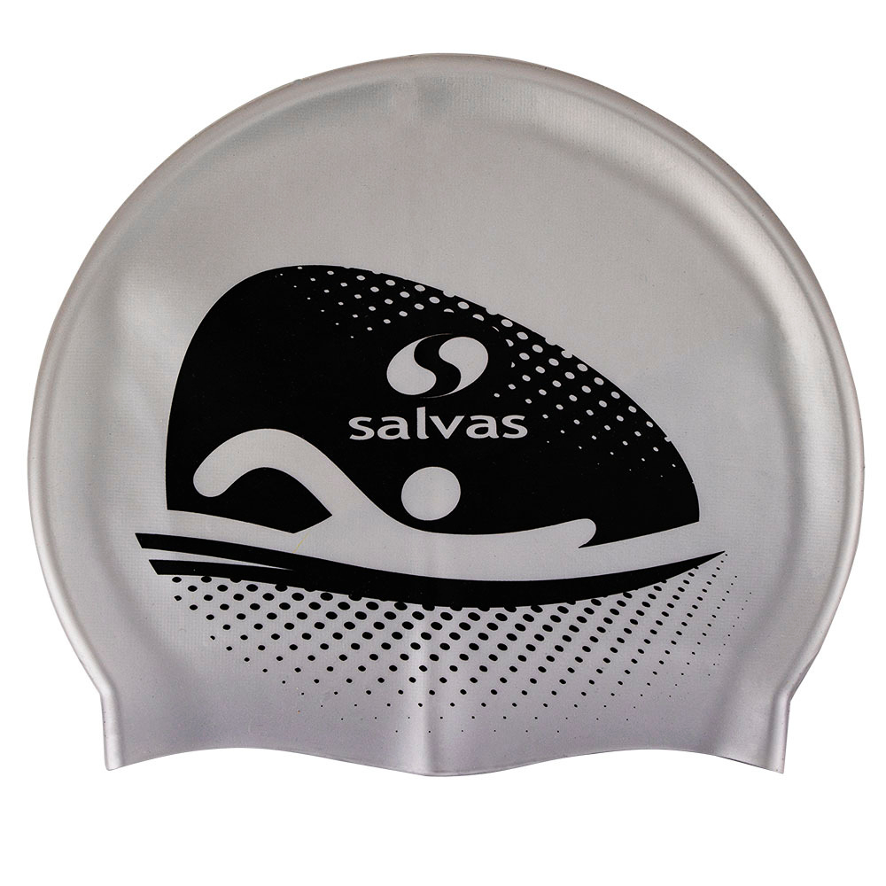 Шапочка для плавания SALVAS Cap, FA065/S, силикон