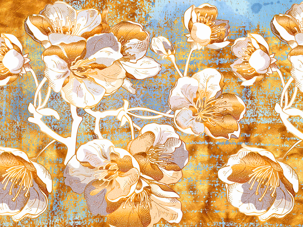 Дизайнерские обои Wall Street Sakura