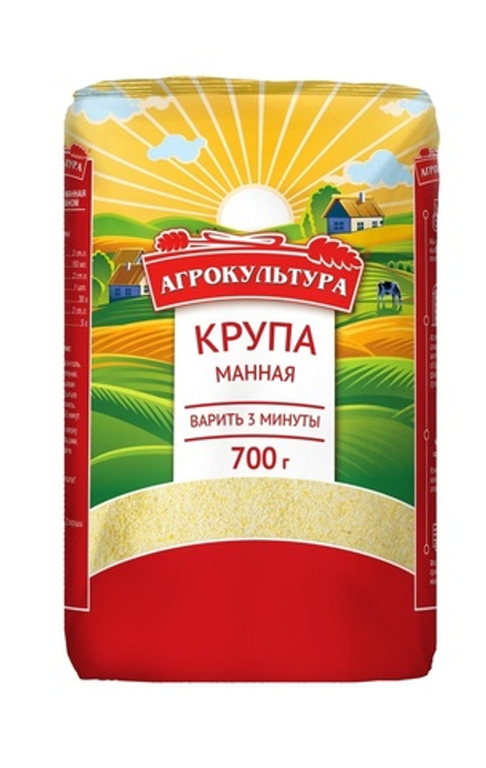 Крупа манная ТМ «Агрокультура» - 700 г