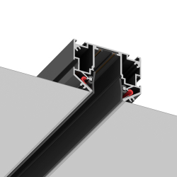 ST040.429.00 Шинопровод 220 под натяжной потолок  ST-Luce Черный Длина 2 000мм