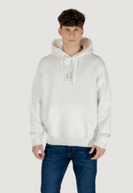 Armani Exchange Толстовка с капюшоном - Бежевый