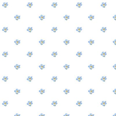 Голубые цветы