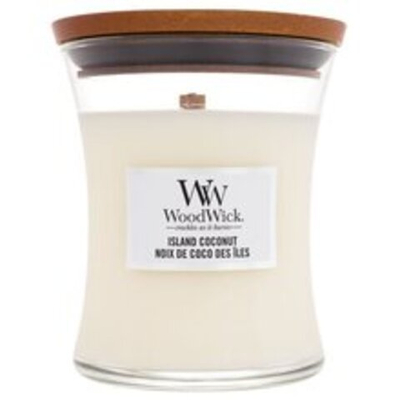 WoodWick Island Coconut Vase (Juicy Coconut) - Scented Candle 609.5g