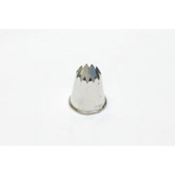 Насадка для кондитерского мешка "Закрытая звезда" 22 мм, h 4 см, d 3,5 см, P.L. Proff Cu