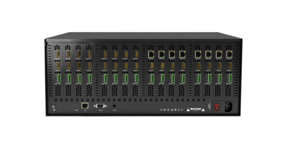 Wyrestorm MX-1616-SCL - шасси модульной бесподрывной матрицы 16х16 HDMI 2.0, HDBT 2.2 Поддержка 4K UHD @ 60Гц RGB 4:4:4 (18 Гб/c)