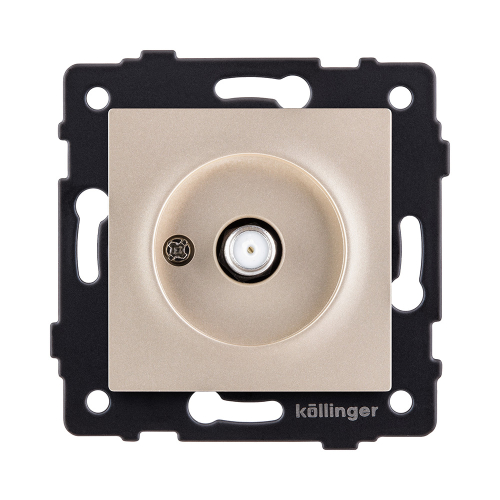 Розетка спутниковая SAT, золотой Kollinger REA-020GD для Aspekt, Eleganz, Reflex