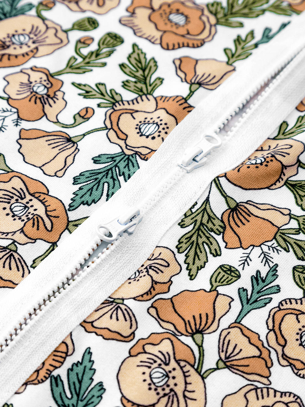 Утеплённый кокон Mjölk Маки NEW