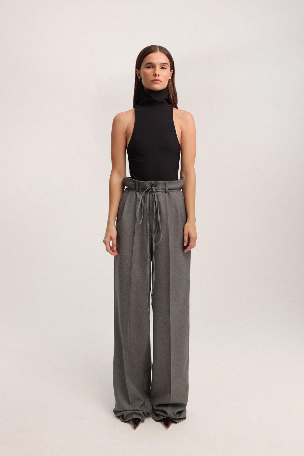 Брюки костюмные со стрелками