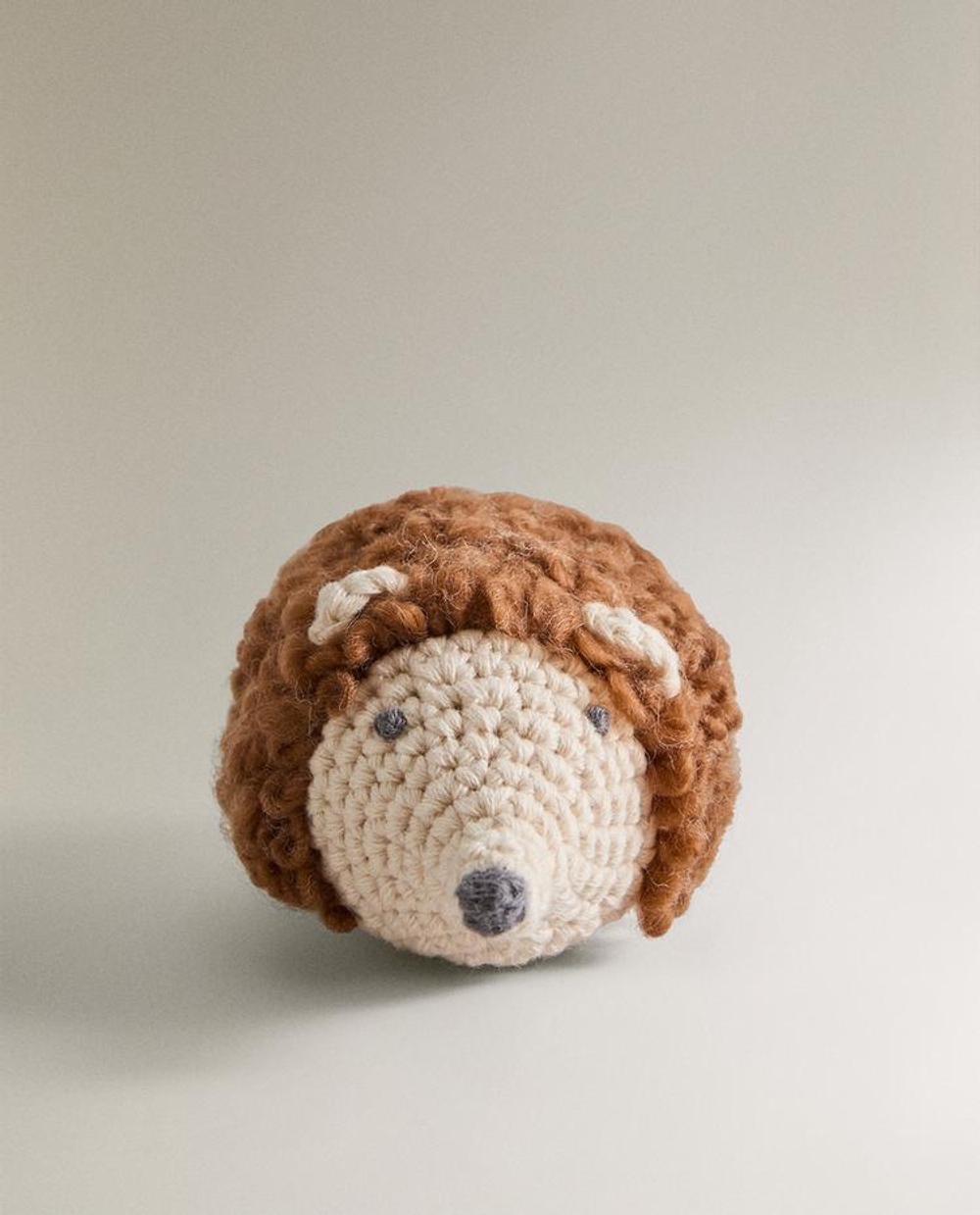 ZARA HOME ВЯЗАНАЯ ИГРУШКА ДЛЯ ДОМАШНИХ ЖИВОТНЫХ В ФОРМЕ ЁЖИКА
