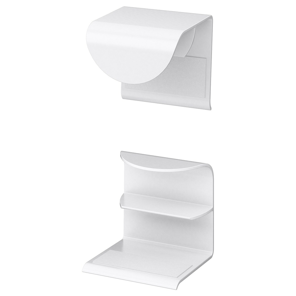 IKEA DRAGSMARK  (ИКЕА ДРАГСМАРК)  -  Обжимная ручка, белая, 40 мм