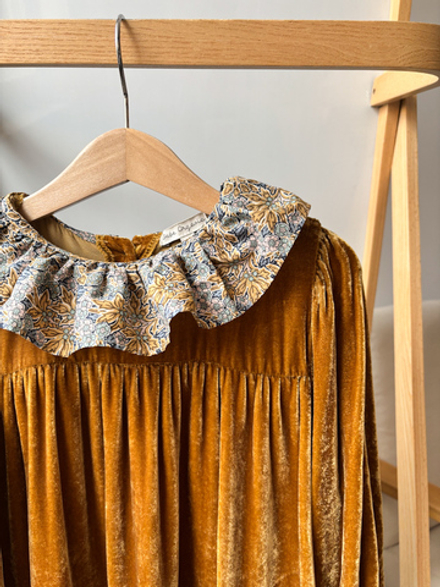 Бархатное платье Bebe Organic, 104