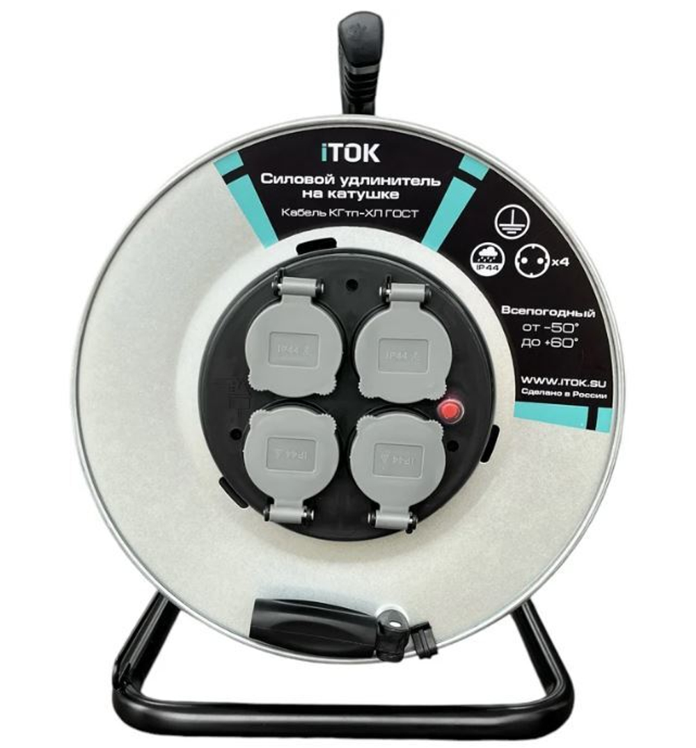 Удлинитель силовой iTOK i-CONNECT-PRO-SUK-M-T-KG-325-4-44-20