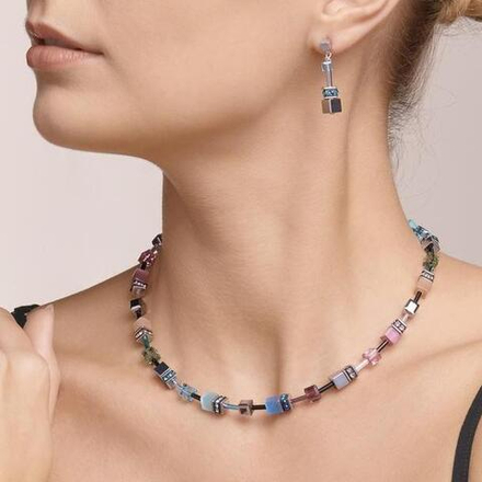 Серьги Coeur de Lion Multicolor Vintage 2840/21-1544 цвет голубой
