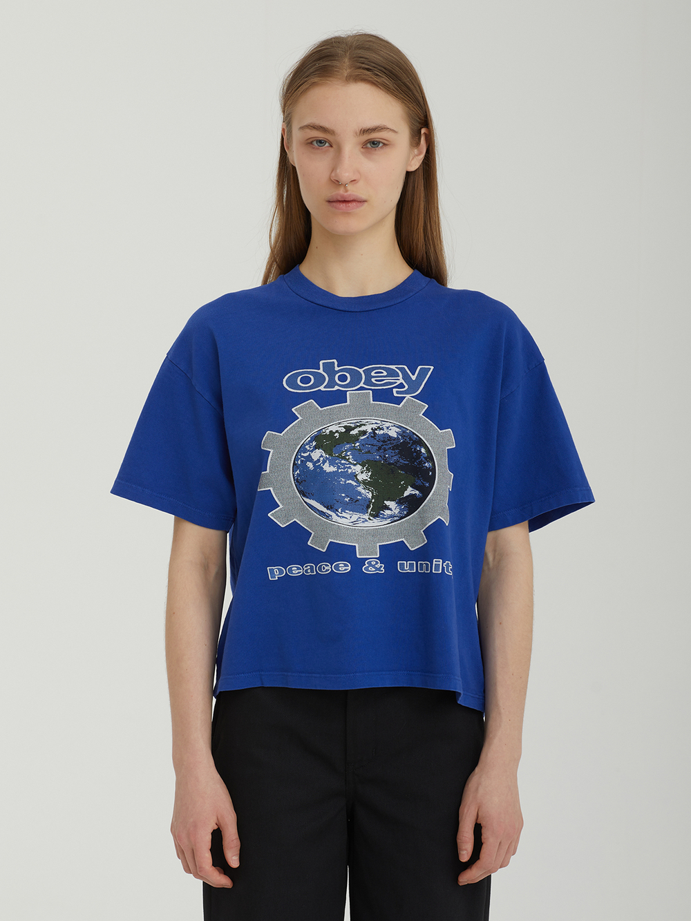 Женская Футболка Obey Gears