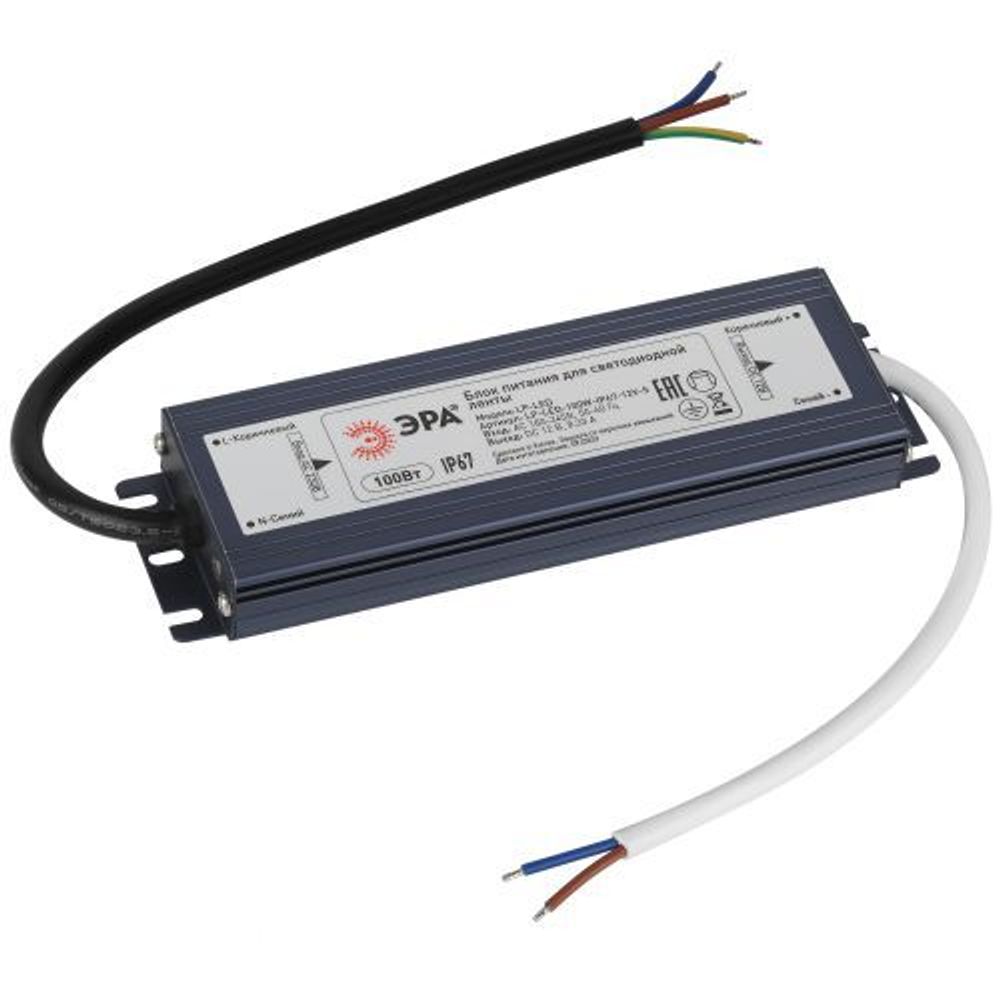 Блок питания LP-LED 100W-IP67-12V-S Эра Б0061138 Блок питания LP-LED 100W-IP67-12V-S Эра Б0061138
