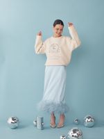 СВИТШОТ UNIVERSITY PASTEL BEIGE