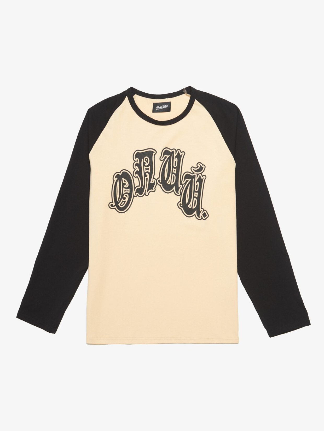 'DOUBLE-SIDED LOGO' TOFU/BLACK LONGSLEEVE REGLAN