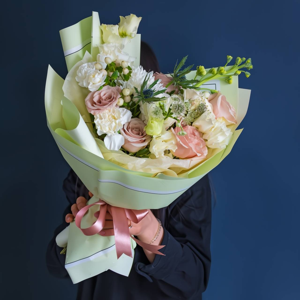 "Ванильное суфле" – фото товара из салона цветов FloArt, доставка по Южно-Сахалинску