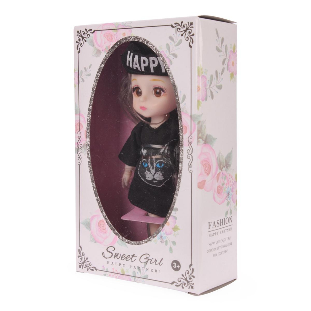 Кукла классическая 17см, коробка 3396-143