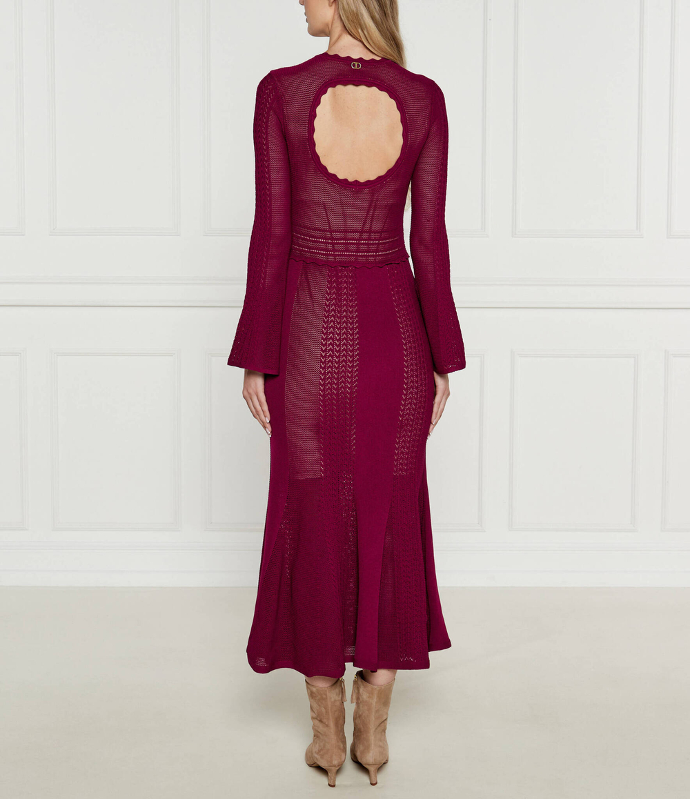 Платье TWINSET - бордовый(242TP3050)