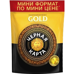 Кофе растворимый Черная Карта Gold 36 гр м/уп