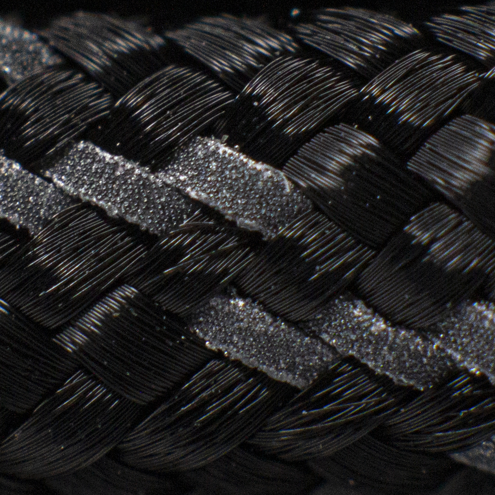 Паракорд 550 CORD nylon 10м световозвращающий (black)