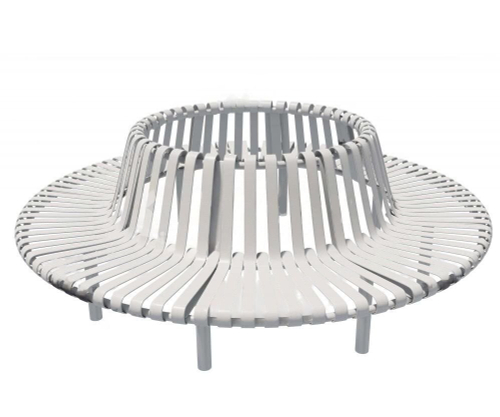 Скамейка стальная круглая «Вертикаль»