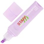 Набор текстовыделителей 12 ЦВЕТОВ, STAFF EVERYDAY HL-707, 6 неоновых цветов + 6 пастельных цветов, линия 1-5 мм, скошен. наконечник, 152552