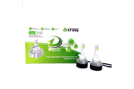Светодиодные лампы под штатный ксенон Lightway D4S