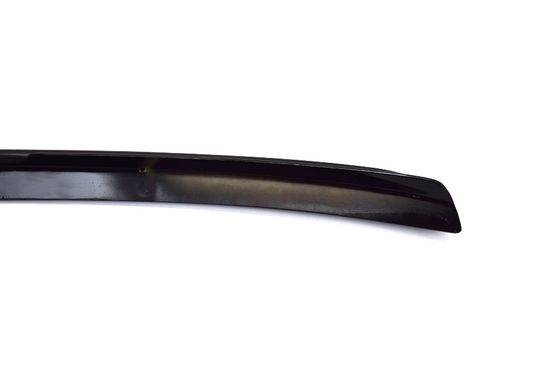 Спойлер V.1 глянцево - черный для Mercedes E class W211 2002-2009 Sedan