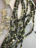 Натуральный змеевик 6 мм, 37 мм