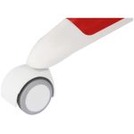 Кресло игровое Helmi HL-S15 "Skyline", экокожа, белая/красная, механизм качания