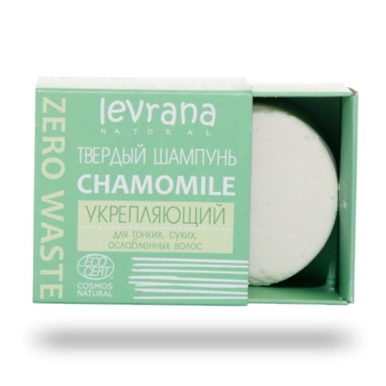 Шампунь твёрдый Levrana Сhamomile укрепляющий 50 г