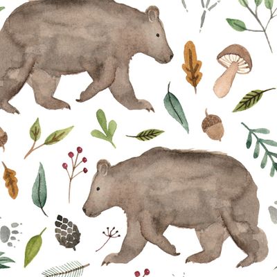 Медведи в лесу