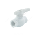 Кран шаровой PP-R белый Дн 40 внутренняя пайка VALFEX 10144040