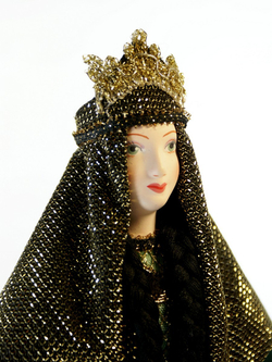 Кукла коллекционная Хозяйка Медной горы.