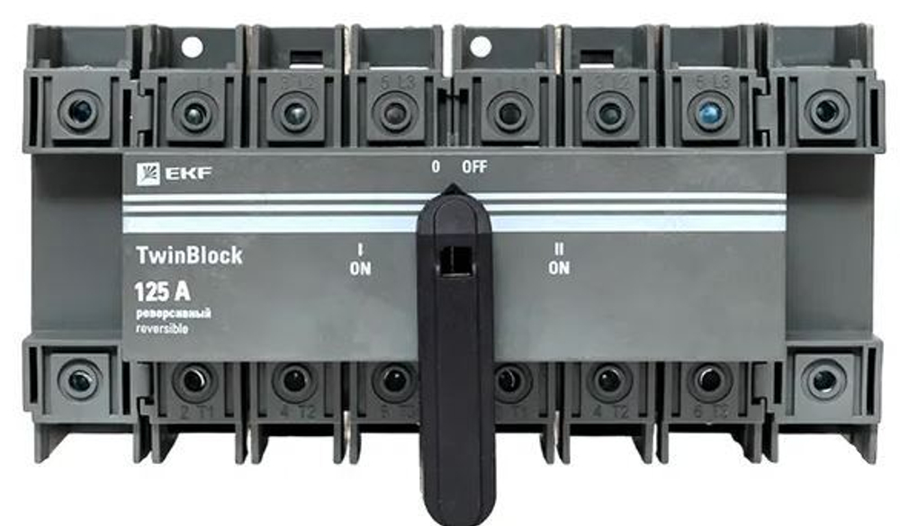 Рубильник  EKF tb-s-125-4p-rev