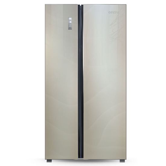 Холодильник Ginzzu NFK-530 Gold glass