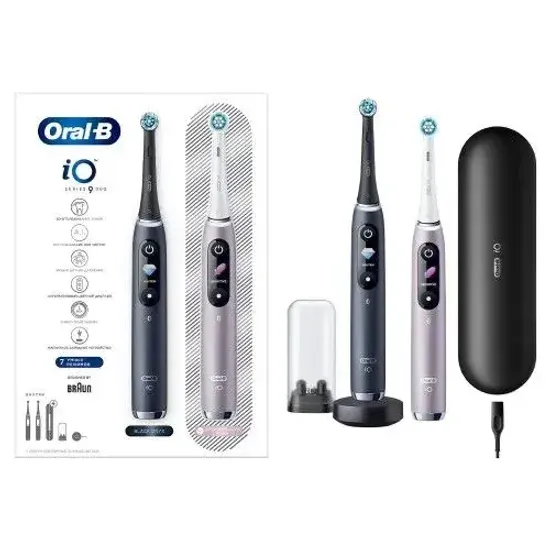 Зубная щетка Oral-B iO Series 9 Duo, Black+Pink